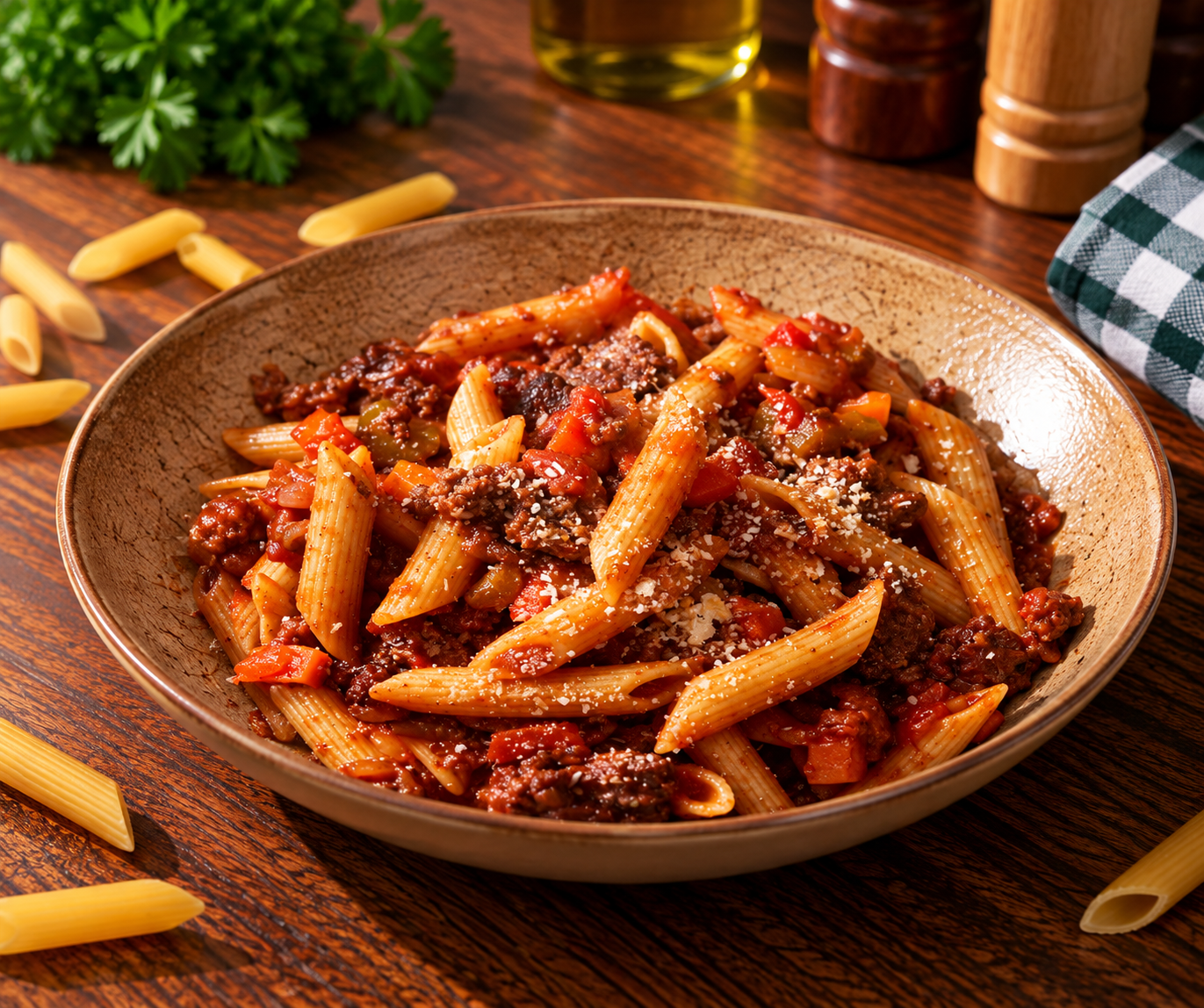 Penne Bolognese